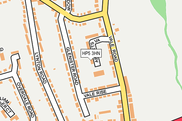 HP5 3HN map - OS OpenMap – Local (Ordnance Survey)