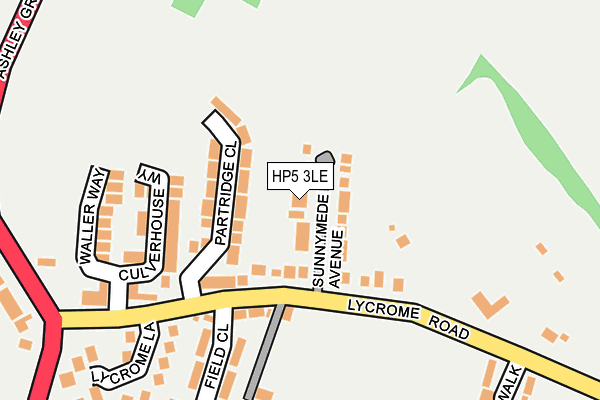 HP5 3LE map - OS OpenMap – Local (Ordnance Survey)
