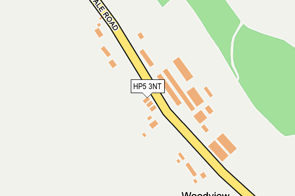 HP5 3NT map - OS OpenMap – Local (Ordnance Survey)