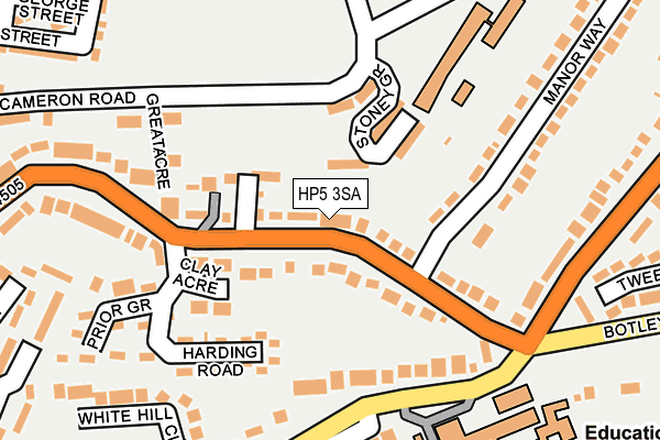 HP5 3SA map - OS OpenMap – Local (Ordnance Survey)