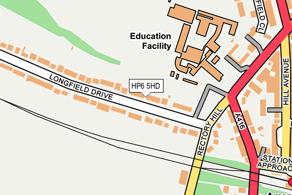 Map of 42 BOUVERIE ROAD WEST LTD at local scale
