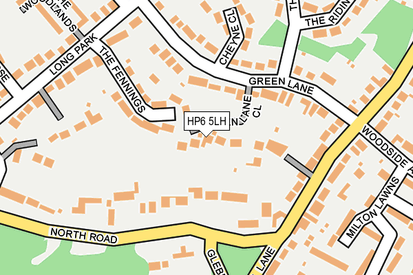 HP6 5LH map - OS OpenMap – Local (Ordnance Survey)