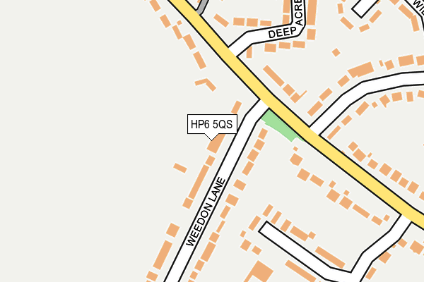 HP6 5QS map - OS OpenMap – Local (Ordnance Survey)