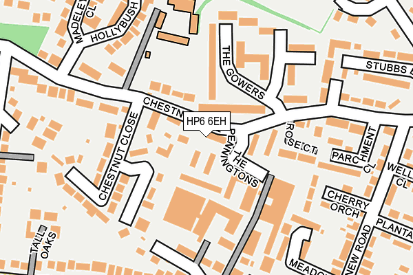 HP6 6EH map - OS OpenMap – Local (Ordnance Survey)