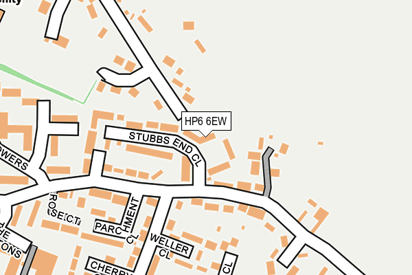 HP6 6EW map - OS OpenMap – Local (Ordnance Survey)