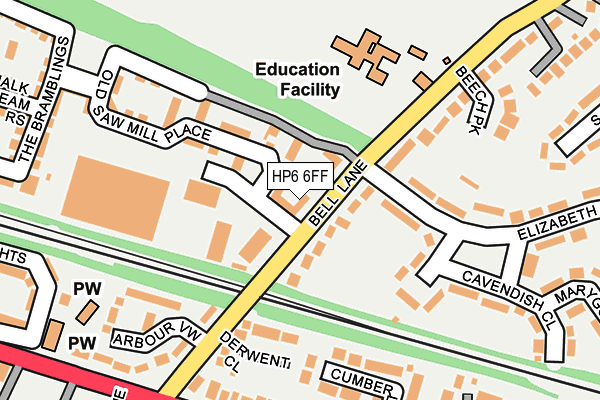 Map of STUBWICK LTD at local scale