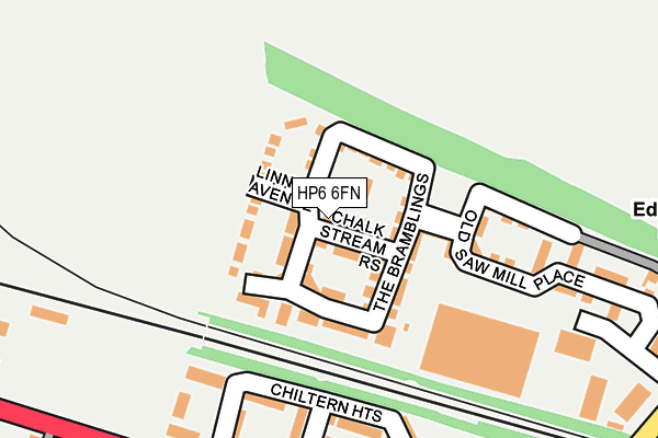 Map of 9 LINDEN GARDENS LIMITED at local scale