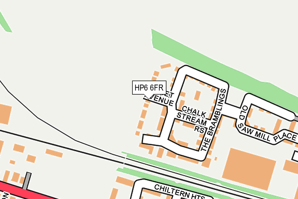 Map of SUE WALKER LTD at local scale