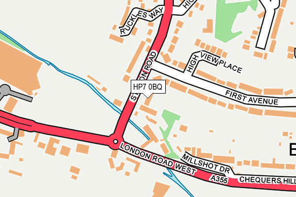 Map of FONTAIN PROPERTY LTD at local scale