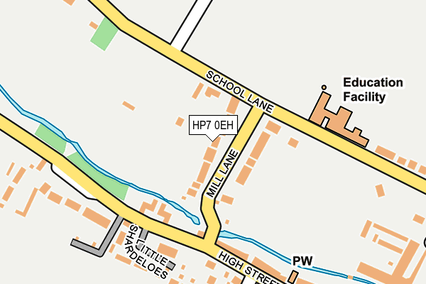 HP7 0EH map - OS OpenMap – Local (Ordnance Survey)