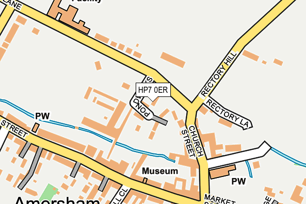 HP7 0ER map - OS OpenMap – Local (Ordnance Survey)