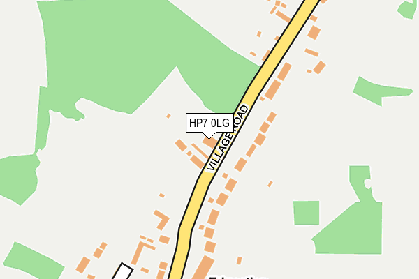 HP7 0LG map - OS OpenMap – Local (Ordnance Survey)