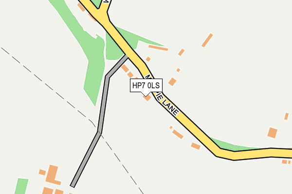 Map of AJF LTD at local scale