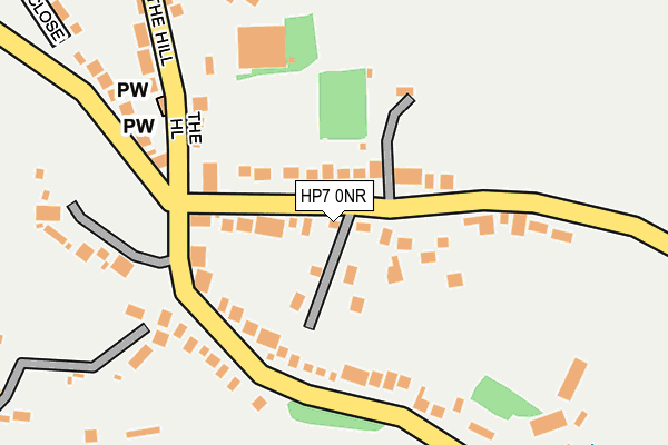 HP7 0NR map - OS OpenMap – Local (Ordnance Survey)