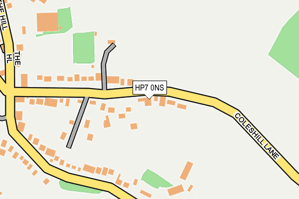 HP7 0NS map - OS OpenMap – Local (Ordnance Survey)