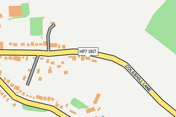 HP7 0NT map - OS OpenMap – Local (Ordnance Survey)