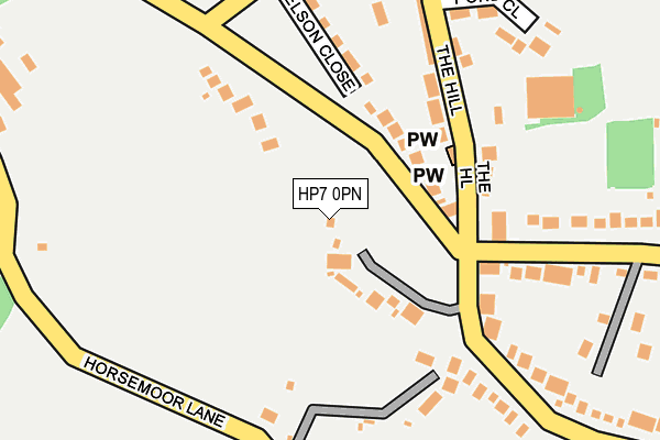 HP7 0PN map - OS OpenMap – Local (Ordnance Survey)