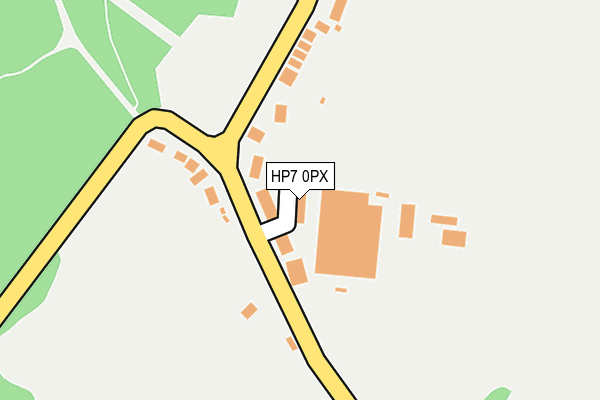 HP7 0PX map - OS OpenMap – Local (Ordnance Survey)