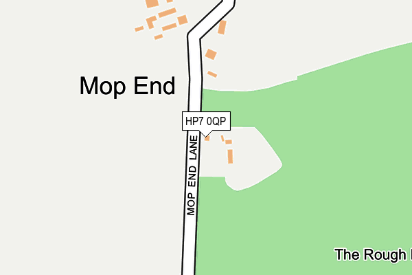 HP7 0QP map - OS OpenMap – Local (Ordnance Survey)