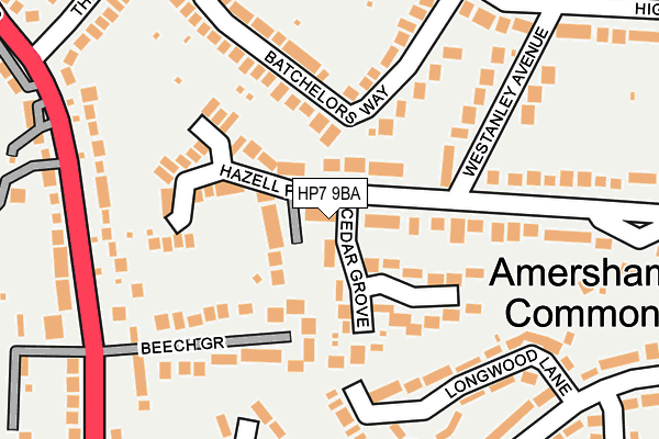 Map of ELLINGTON PROPERTIES LLP at local scale