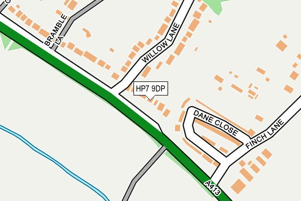 HP7 9DP map - OS OpenMap – Local (Ordnance Survey)