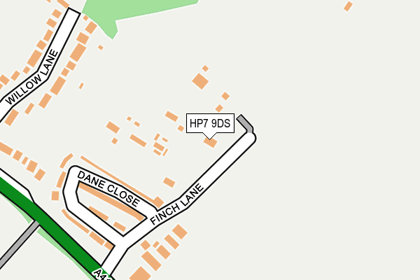 HP7 9DS map - OS OpenMap – Local (Ordnance Survey)