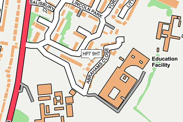 HP7 9HT map - OS OpenMap – Local (Ordnance Survey)