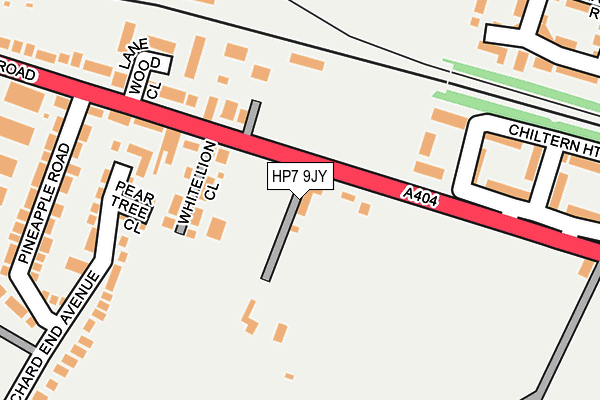 HP7 9JY map - OS OpenMap – Local (Ordnance Survey)