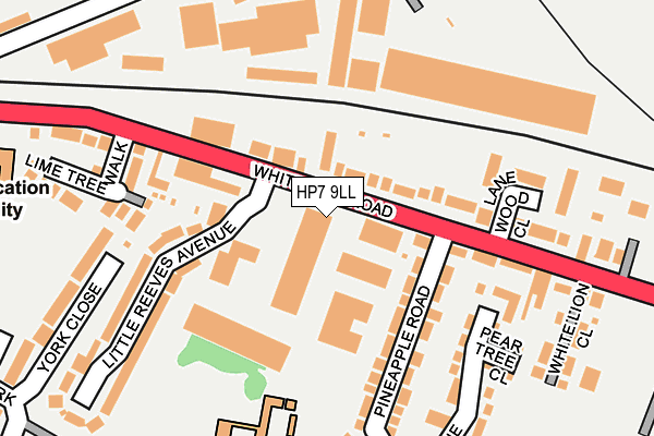 HP7 9LL map - OS OpenMap – Local (Ordnance Survey)