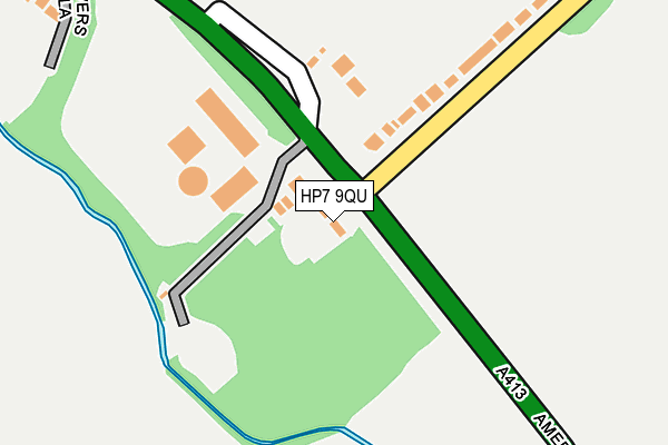 HP7 9QU map - OS OpenMap – Local (Ordnance Survey)