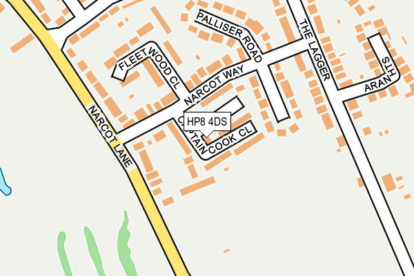 Map of JAMES WILLIS SERVICES LTD at local scale