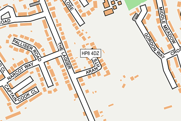 Map of SEMCA LTD at local scale