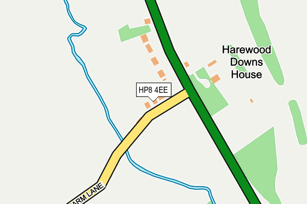 HP8 4EE map - OS OpenMap – Local (Ordnance Survey)