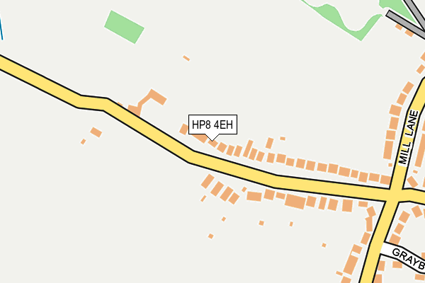 HP8 4EH map - OS OpenMap – Local (Ordnance Survey)