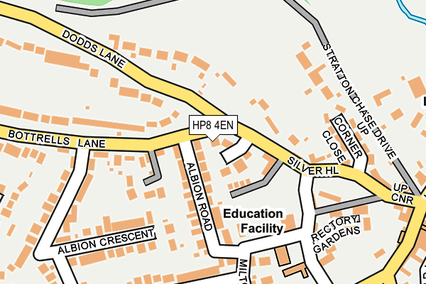 HP8 4EN map - OS OpenMap – Local (Ordnance Survey)