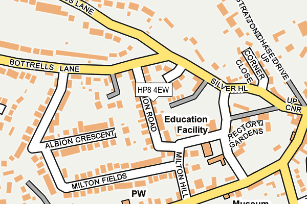HP8 4EW map - OS OpenMap – Local (Ordnance Survey)