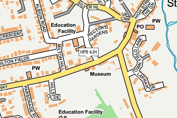 Map of PETER SCOTT ESTATE AGENTS LIMITED at local scale