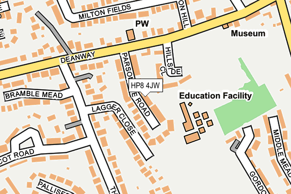 Map of PMAC ELECTRICS LIMITED at local scale