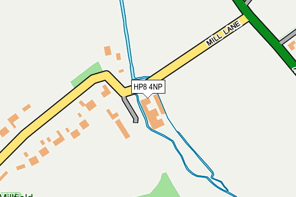 HP8 4NP map - OS OpenMap – Local (Ordnance Survey)