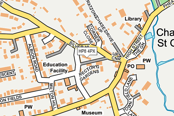 HP8 4PX map - OS OpenMap – Local (Ordnance Survey)