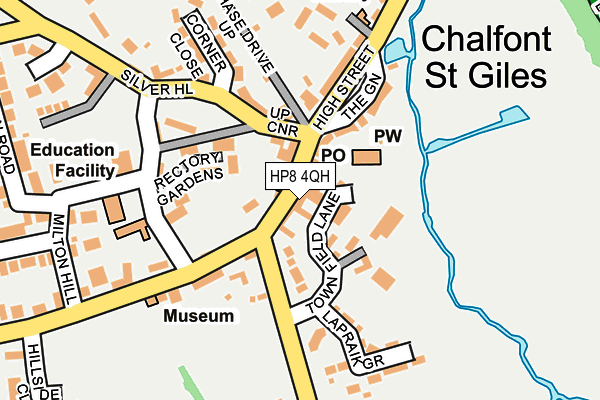 Map of WARNERS AT CHALFONT LIMITED at local scale