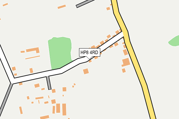 HP8 4RD map - OS OpenMap – Local (Ordnance Survey)