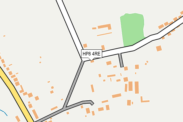 HP8 4RE map - OS OpenMap – Local (Ordnance Survey)