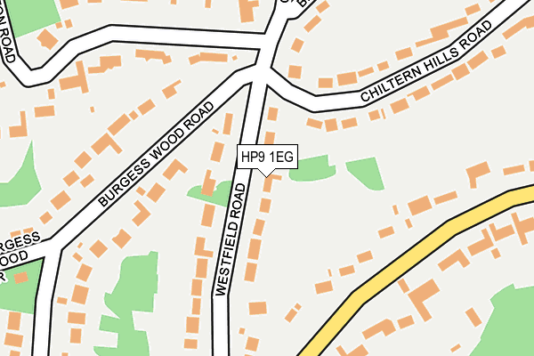 HP9 1EG map - OS OpenMap – Local (Ordnance Survey)