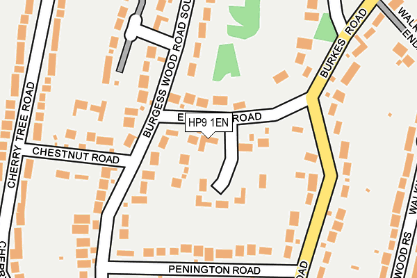 HP9 1EN map - OS OpenMap – Local (Ordnance Survey)