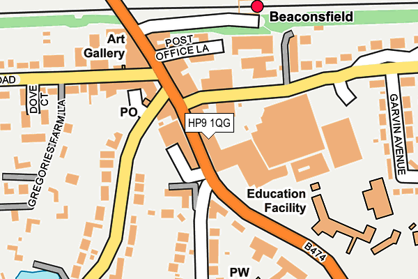 Map of 5 ELEMENT BEAUTY ROOM LIMITED at local scale