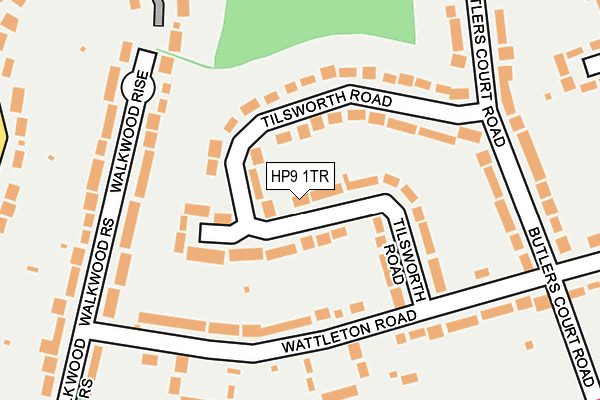 HP9 1TR map - OS OpenMap – Local (Ordnance Survey)