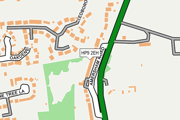HP9 2EH map - OS OpenMap – Local (Ordnance Survey)