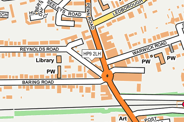 HP9 2LH map - OS OpenMap – Local (Ordnance Survey)