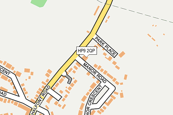 HP9 2QP map - OS OpenMap – Local (Ordnance Survey)